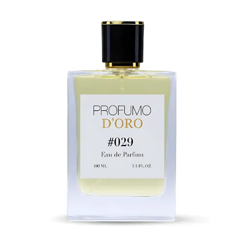 Profumo D’oro #029 – stilvoller Herrenflakon, Hauptansicht des geheimnisvoll-eleganten Eau de Parfum